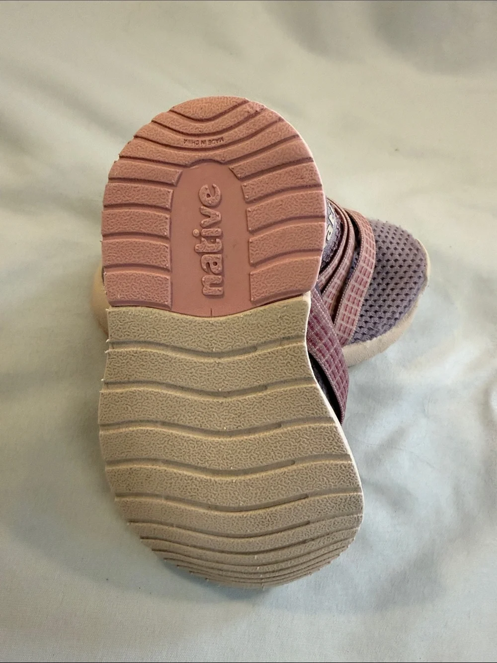 Native Kids Purple and Pink Slip-On Sneakers - Picture 4 of 7